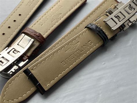 genuine breitling leather watch strap|replacement breitling leather watch strap.